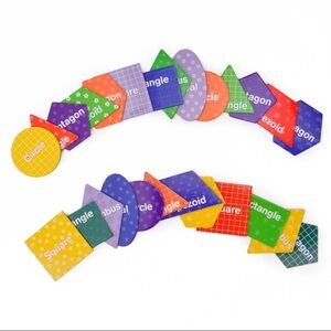 New! 26 count Set of Magnetic Shapes by Target Bullseye Playground, Educational